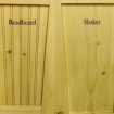 shaker-beadboard panel